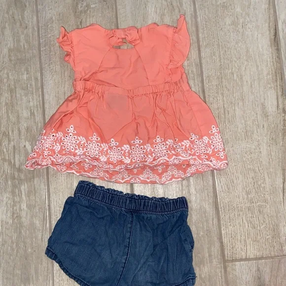 Girls 18-24 Months Summer Outfit Sets Tops Shorts - Picture 7 of 16